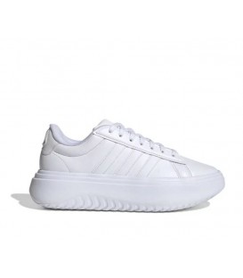 Zapatillas Adidas Grand Court Platform para mujer en color blanco disponible al mejor precio en tu tienda online de moda y deportes www.chemasport.es