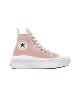 Zapatillas Chuck Taylor All Star Move para mujer en color rosa disponible al mejor precio en tu tienda online de moda y deportes www.chemasport.es