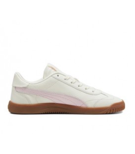 Zapatilla Puma Club 5V5 para mujer en color blanco y rosa disponible al mejor precio en tu tienda online de moda y deportes www.chemasport.es
