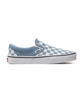 Zapatillas Vans Ua Classic Slip-On en color blanco y azul disponible al mejor precio en tu tienda online de moda y deportes www.chemasport.es